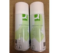 Q Connect - KF01071 Spray Adhesive Quick Mount, 400 ml