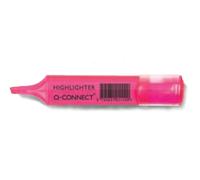 Q CONNECT HIGHLIGHTER PINK