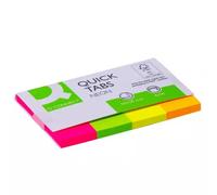 Q-CONNECT KF01226 self adhesive tab Assorted colours