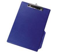 Q-Connect PVC Single Clipboard Foolscap Blue KF01297