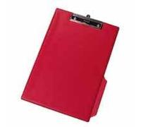 Q-Connect Clipboard KF01298 PVC Single Foolscap Red
