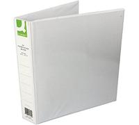 Q-Connect Kf01329Q Presentation 40mm 4D Ring Binder A4 White (Pack Of 6)
