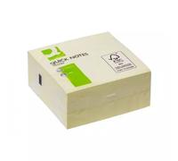 Q-CONNECT KF01346 note paper Rectangle Yellow 400 sheets Self-adhesive