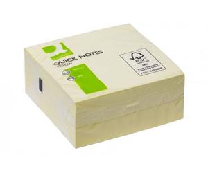 Q-CONNECT KF01346 note paper Rectangle Yellow 400 sheets Self-adhesive