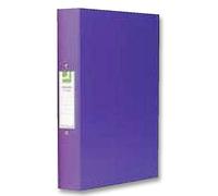 Q CONNECT - KF01474 - RING BINDER A4 PURPLE (PK10)