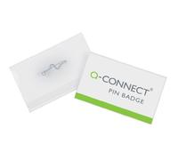 Q-Connect KF01566 Pin Badge 40x75mm (Pack of 100)