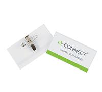 Q-Connect KF01568 Combination Badge 40x75mm (Pack of 50)