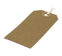 Q-Connect Kf01597 Strung Tag 82X41mm Buff (Pack Of 1000)