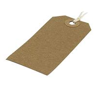 Q-Connect KF01597 Strung Tag 82x41mm Buff (Pack of 1000)