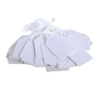 Q-Connect Kf01616 Strung Ticket 27X16mm (Pack Of 1000) - White