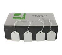 Q-CONNECT Strung Ticket KF01621 57 x 38 mm Pack of 1000 White