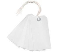 Q-Connect Kf01623 Strung Tag 120X60mm - White (Pack Of 1000)