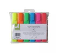 Q-CONNECT KF01909 felt pen Fine/Medium Blue Green Orange Pink Red Yellow 6 pc(s)