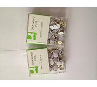 Q-Connect Drawing Pins White (Pack of 10 x 120) Ref KF02019Q