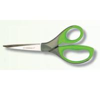 Q-CONNECT KF03987 stationery/craft scissors Green, Grey, Metallic