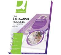 Q-Connect KF04116 Laminating Pouch A4 125-Micron Pack of 100