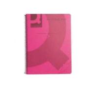 Q-CONNECT KF10038 160sheets Pink writing notebook