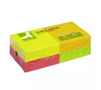 Q-CONNECT KF10508 note paper Rectangle Assorted colours 80 sheets