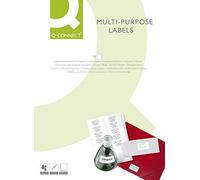 Q Connect KF10660 Label White