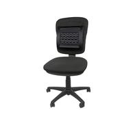 Q-Connect Foam Back Support Black Ref KF15412
