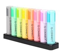 Q-Connect Deskset With 8 Pastel Highlighters (Pack of 8) KF17806