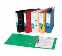 Q-Connect 70mm Lever Arch File Polypropylene Foolscap Green (Pack of 10) KF20028