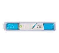 Q-Connect Kf20088 Clear Gel Wrist Rest - Blue