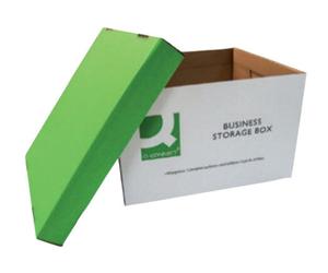 Q-CONNECT KF21660 package Packaging box Green, White 1 pc(s)
