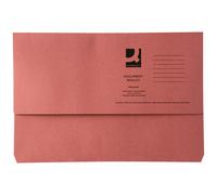 Q-CONNECT Document Wallet Foolscap Pink – Pack of 50 KF23015