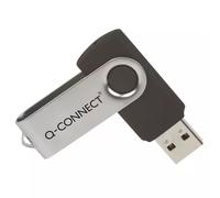 Q-CONNECT KF41512 USB flash drive 8 GB USB Type-A 3.2 Gen 1 (3.1 Gen 1) Stainless steel