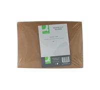 Q-Connect Kraft Square Cut Folder 170gsm Foolscap Buff (Pack of 100) KF23025
