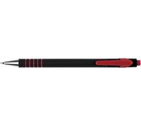 Q-Connect Lamda Ball Point Pen KF00671 - Red, Pack of 12