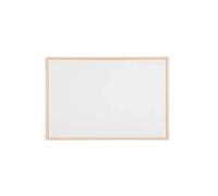 Q-Connect Large Whiteboard Drywipe Wooden Frame Whiteboard Office Home School