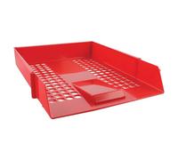 Q-Connect Letter Tray Red