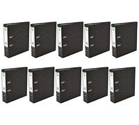 Q-Connect KF20001 Board Lever Arch File A4 (Pack of 10) - Black