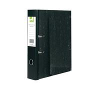 Q-Connect Lever Arch File Foolscap Black (Pack of 10)