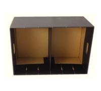 Q Connect Module Lever Arch File - Black (Pack of 5)