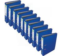 Q-Connect Lever Arch File Paperbacked Foolscap Blue (Pack of 10) KF20030