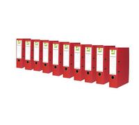 Q-CONNECT KF20031 ring binder Foolscap Red