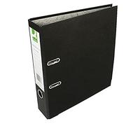 Q-Connect Lever Arch File Paperbacked A4 Black (10 Pack) KF20038