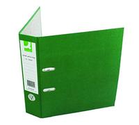 Q-Connect Lever Arch File Paperbacked A4 Green (Pack of 10) KF20040