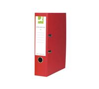 Q-Connect Lever Arch File Paperbacked A4 Red (10 Pack) Kf20041