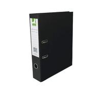Q-Connect Lever Arch File Paperbacked Foolscap Black (Pack Of 10) Kf20029
