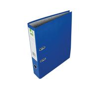 Q-Connect Lever Arch File Paperbacked Foolscap Blue (Pack of 10) KF20030