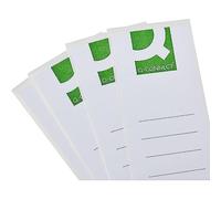 Q-Connect Lever Arch File Spine Label (Pack of 10),White