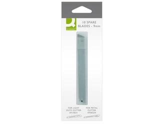 Q-Connect Light Duty 9 mm Blades (Pack of 10)