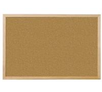 Q-Connect Lightweight Cork Noticeboard 600 X 900 mm