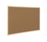 Q-Connect Cork Board Wooden Frame