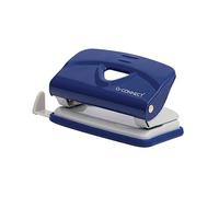 Q-Connect Lightweight Metal Desk Hole Punch Blue KF14215