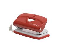 Q-Connect Lightweight Metal Desk Hole Punch Red KF14216